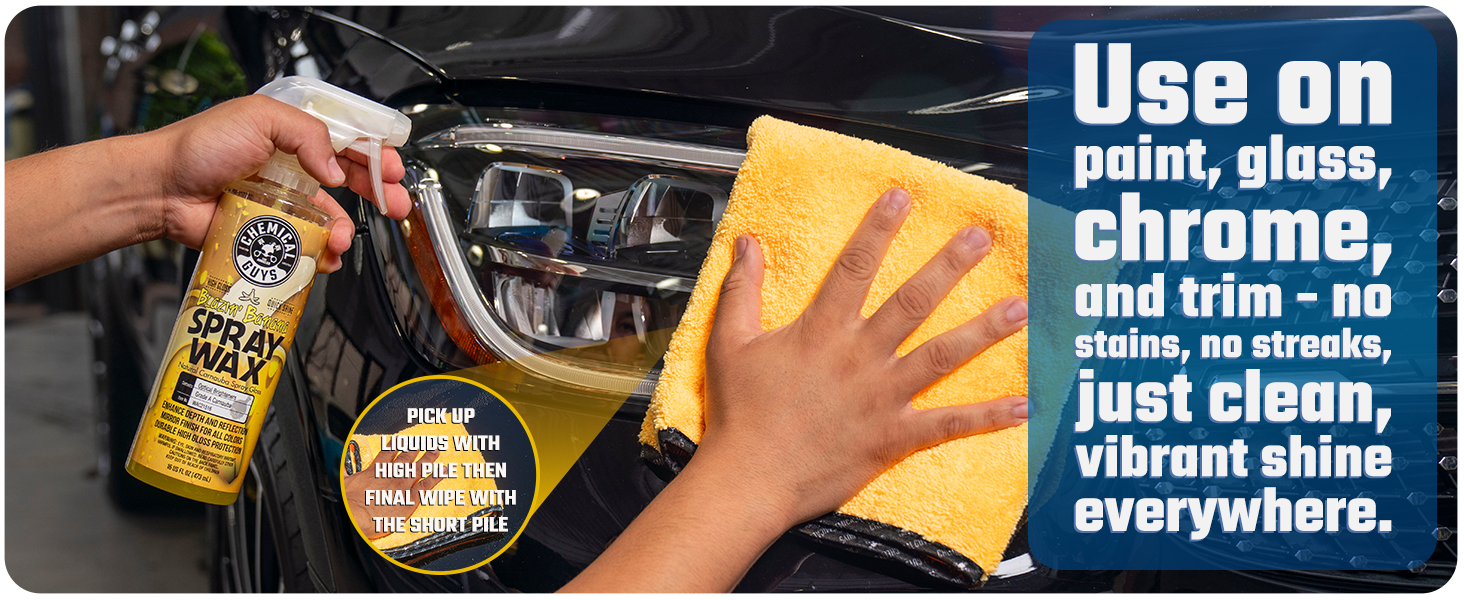 Blazin Banana Sprayable Car Wax from Chemical Guys