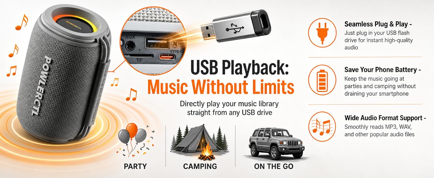 bluetooth speaker usb