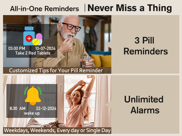 Digital Calendar Clock