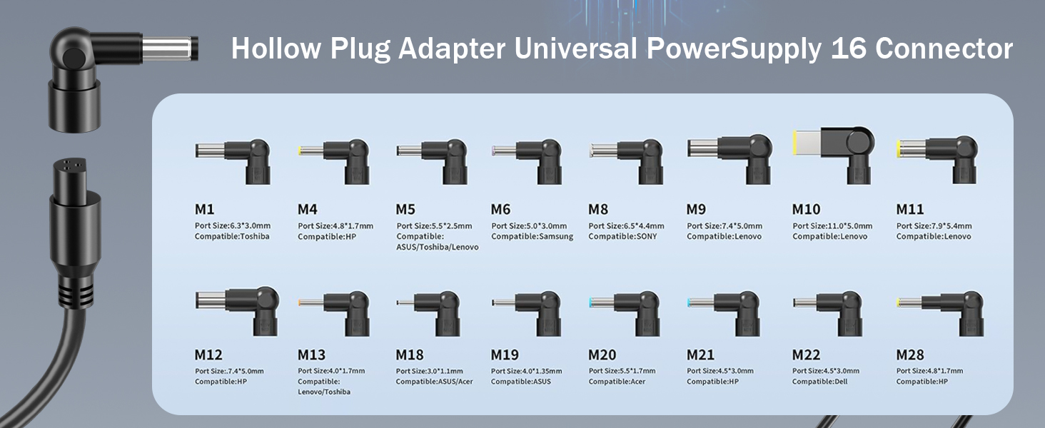 universal laptop charger
