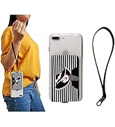 Tainada Stick On 3M Adhesive Flip Phone ID Credit Card Holder Wallet with Detachable Wristlet and...