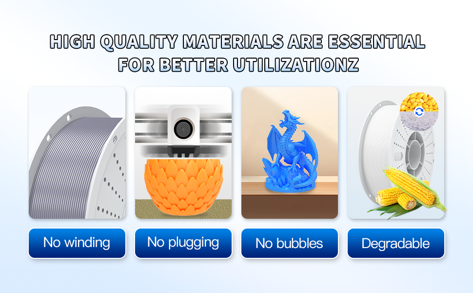 HIGH QUALITY MATERIALS ARE ESSENTIAL FOR BETTER UTILIZATIONZ