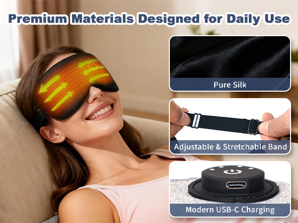 eye heating pad heating eye mask eye mask heated