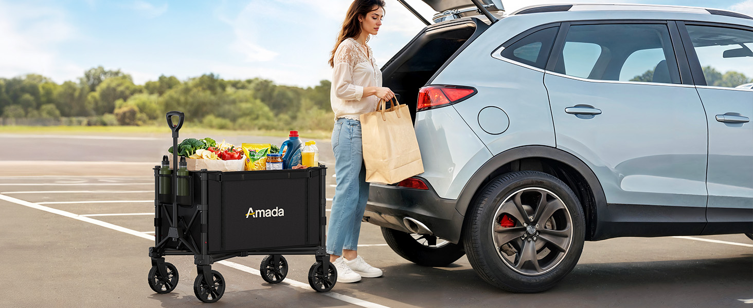 wagons carts foldable shopping cart grocery cart on wheels collapsible wagon wagon cart foldable