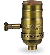Antique Full Range Dimmer Socket Incandescent Lamp Holder Vintage Edison Pendant Light Socket E26...