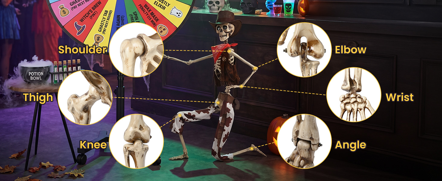 Posable Human Skeleton Bones
