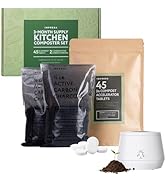 Impresa Kitchen Composter Set for Lomi Kitchen Composter - Impresa Two 0.5lb Bags for Lomi Charco...