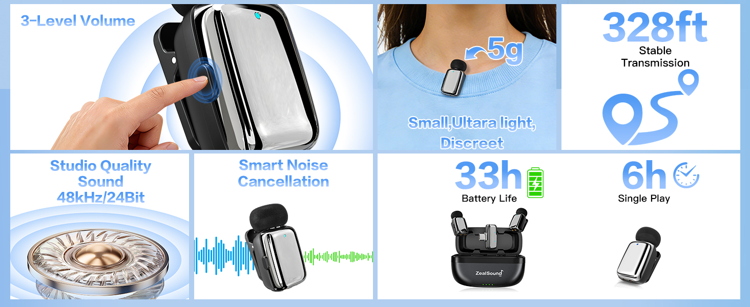 ZealSound Mini Microphone