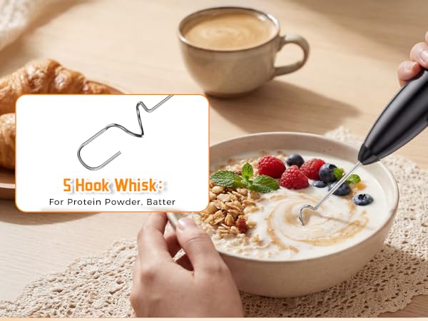 S-Hook Whisk for Protein Powder