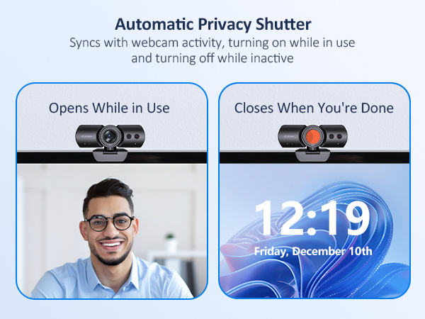 Seamless privacy protection with the automatic privacy cover