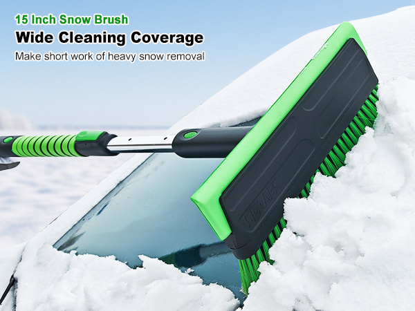 snow brush ice scraper