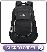 Backpack Bookbag for School College Student Travel Business Hiking Fit Laptop Up to 15.6 Inch