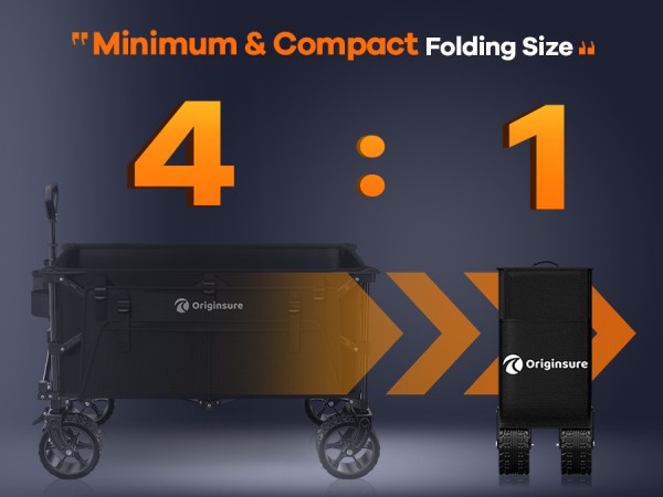 small size easy to fold up and place in the car