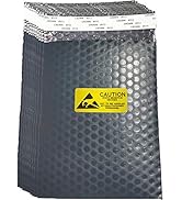 Daarcin 10pcs 6.3x8.2in/16x21cm AntiStatic Bubble Bags, Static Shielding Bag for Hard Drive SSD H...