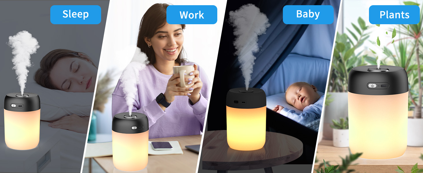 Three humidifier filters cotton