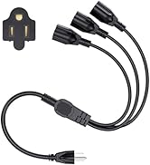 Short Flat Plug Extension Cord 1 Foot