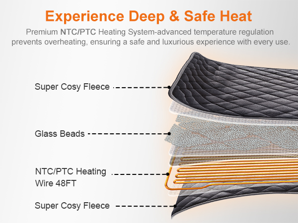 heating pad for back