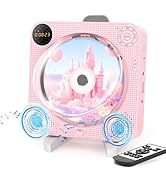CD Player Portable, Bluetooth CD Player with Speakers Small CD Player for Home with Remote Contro...