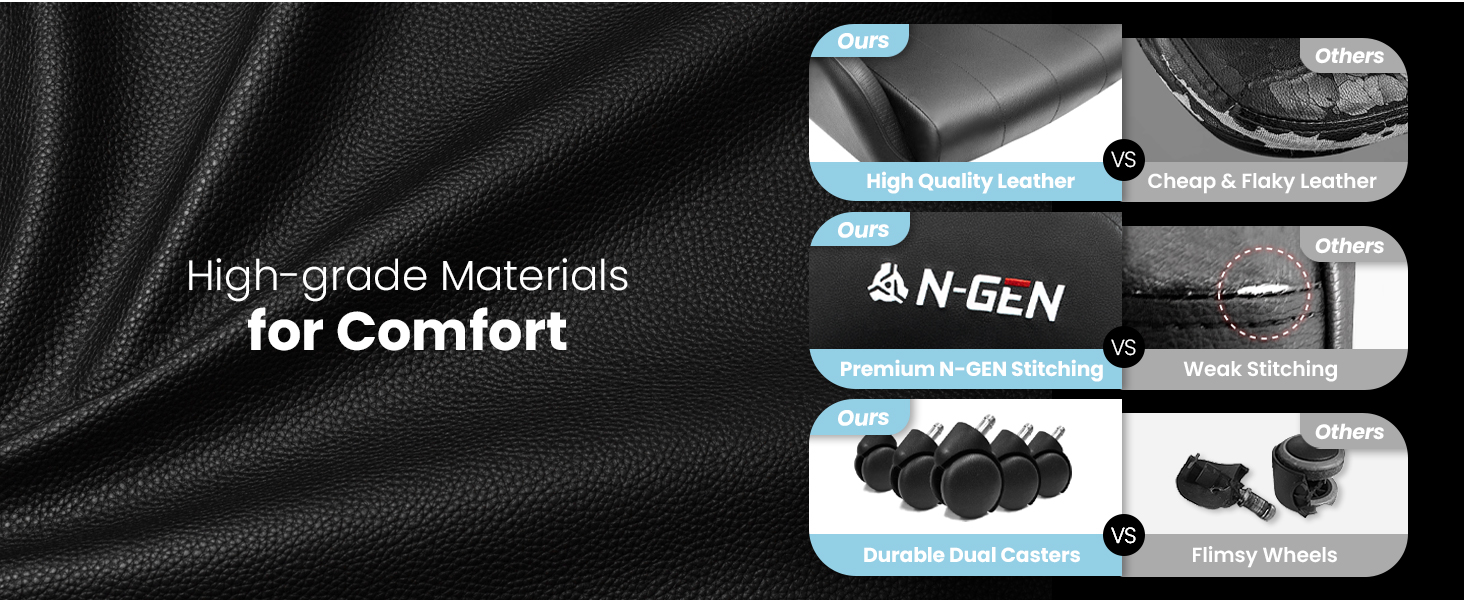 Computer gaming chair for home office, gaming chair with recliner for adults, women, men