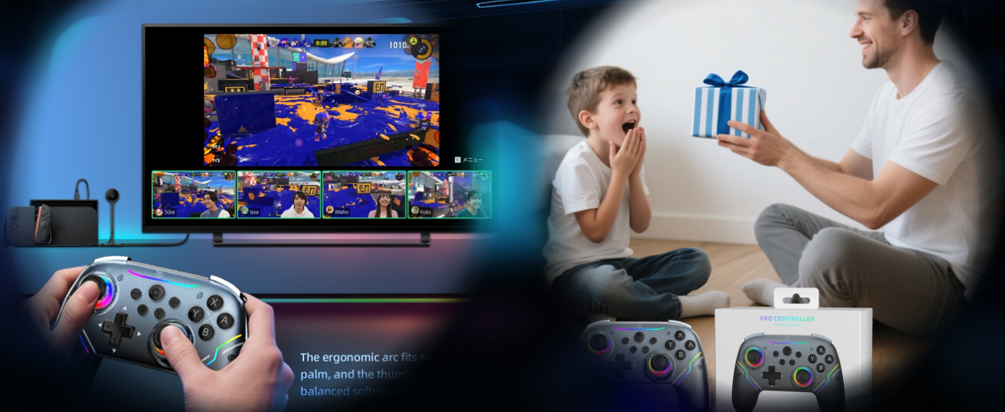 JDDWIN Wireless Controller Compatible With Nintendo Switch 2