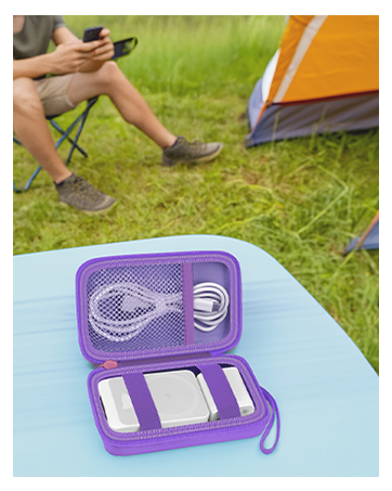Portable case for Apple Watch Charger for MagSafe