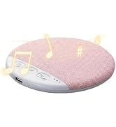Ultra-Thin Bluetooth Pillow Speaker,Mini Portable Under Pillow Speaker with White Noise Timer Wir...