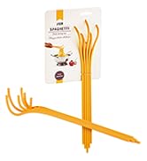 Fun Spaghetti-Shaped Plastic Spaghetti Spoon/Pasta Fork from a Series of Pasta-Inspired Kitchen G...