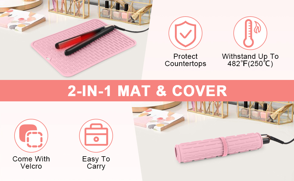 flat iron pad