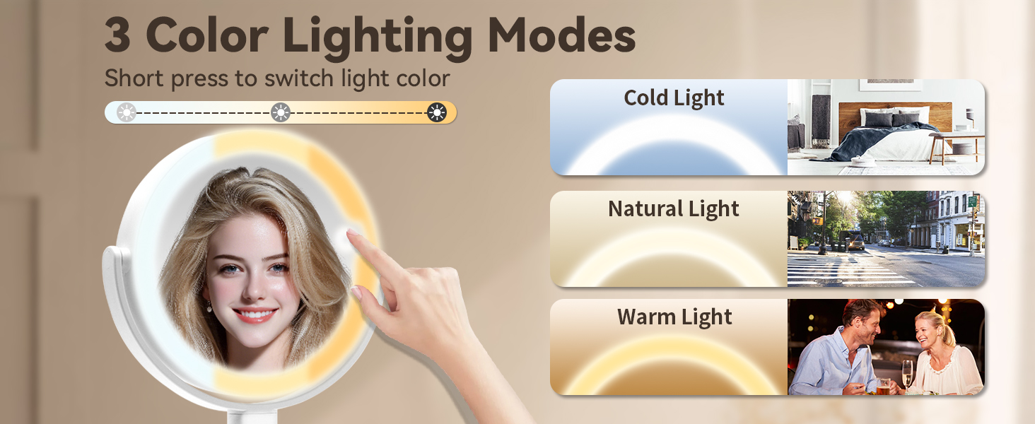 makeup mirror with lights