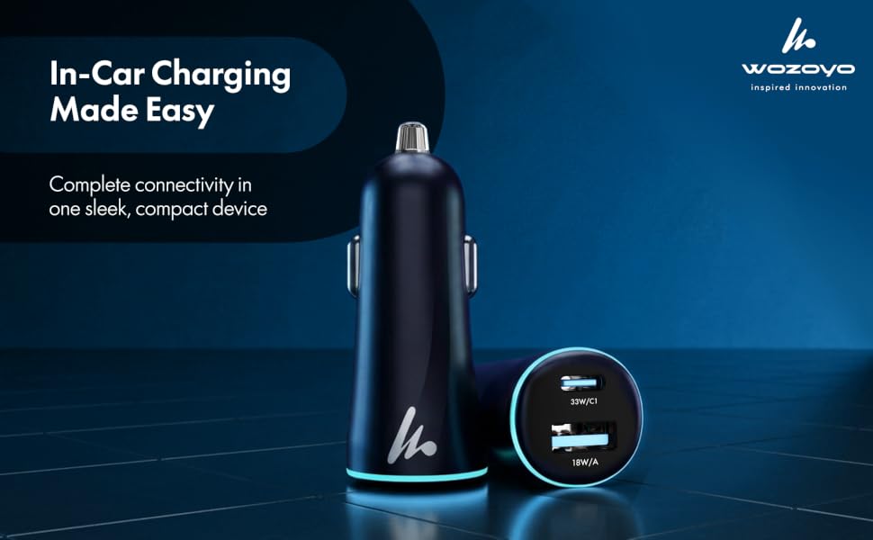 Wozoyo 51W Car Charger
