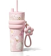 Sidagar 24 oz Stainless Steel Tumbler with Lid and Straw, Insulated Coffee Mug, Leak Proof, Porta...