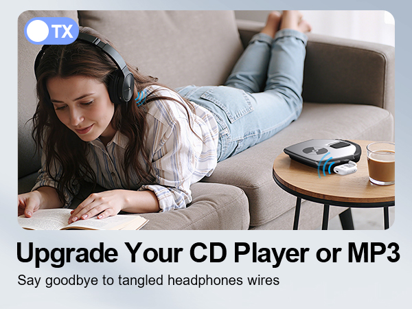 Bluetooth transmitter for old CD palyer, MP3 