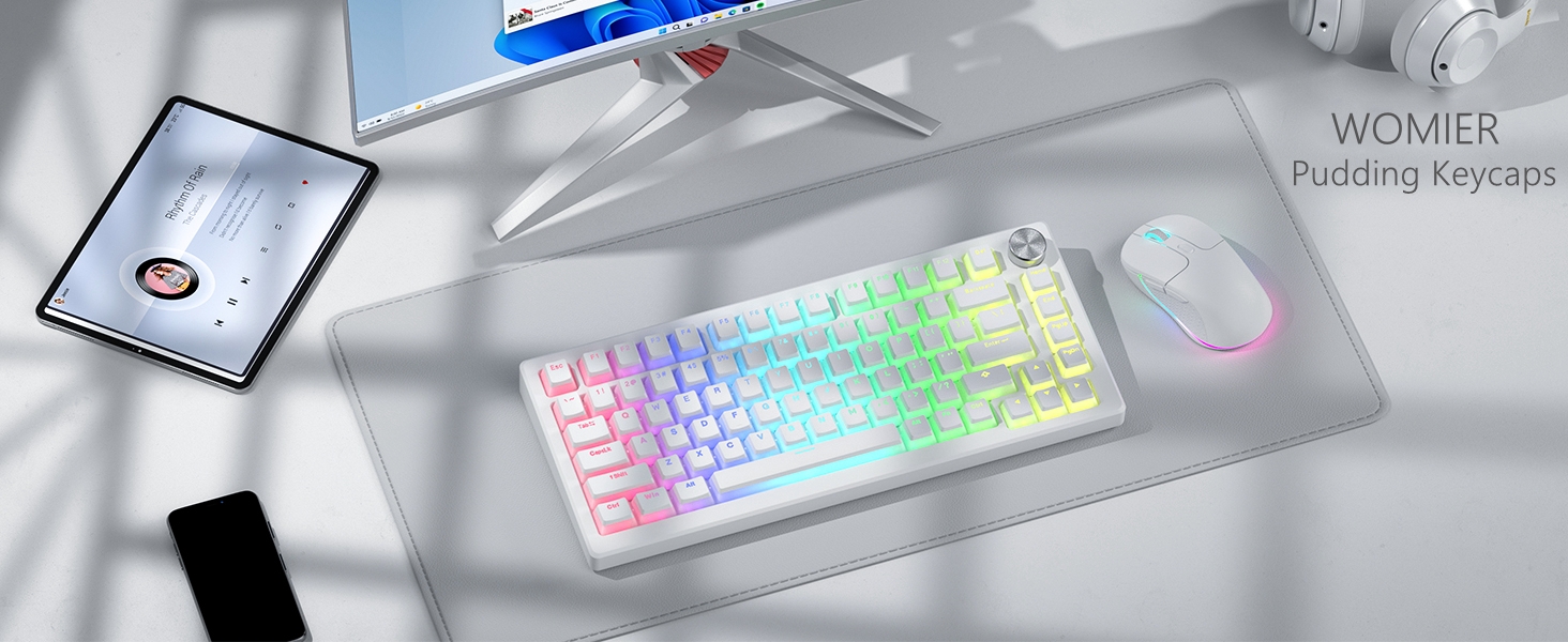PUDDING KEYCAPS