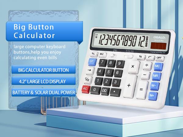Big Button Calculator