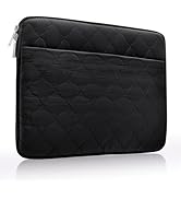 RAINYEAR Puffy Laptop Sleeve 13.3 Inch Protective Lightweight Laptop Bag Laptop Carrying Case Com...