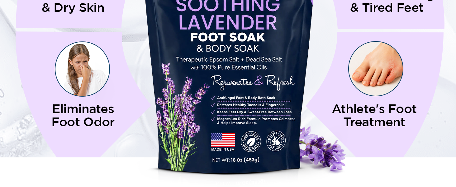 Epsoom Salt Foot Soak