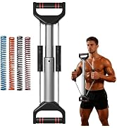 Chest Workout Equipment Arm Trainer - Adjustable 4 Resistance Levels (26-90 lbs) Forearm Muscle T...