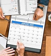 Dunwell 8.5x11 3-Hole Punched Binder Calendar 2026-2027, July 2026 to December 2027