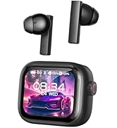 Yworlln NE40 AI Translation Earbuds in Real Time, Language Translator Headphones with LCD Touch S...