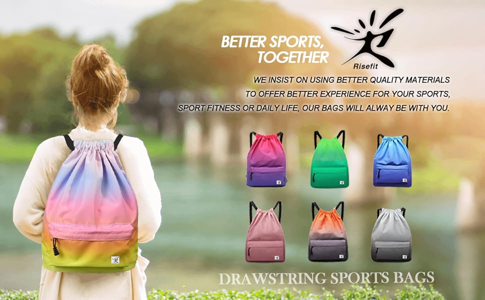 Risfit drawstring backpack