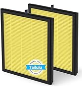 Tailulu Air Purifier Filter for HQKJ-180 Air Purifier, H14 Grade True HEPA for Large Room Filter ...