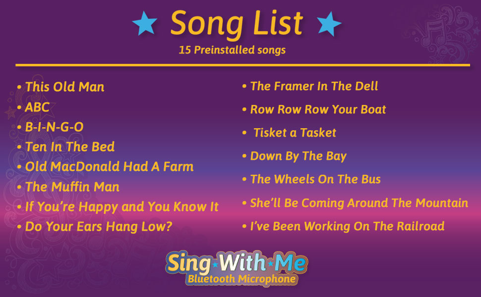 microphone for kids ages 3-5