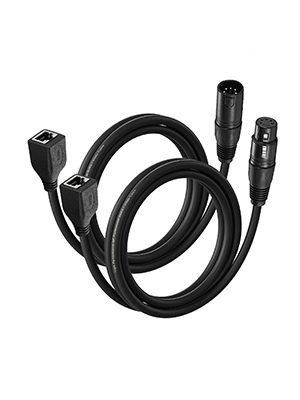 RJ45 to 5pin male/female xlr