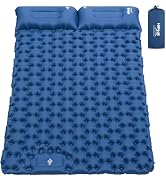 HiiPeak Sleeping Pad for Camping- Ultralight Inflatable Sleeping Mat with Built-in Foot Pump, Upg...