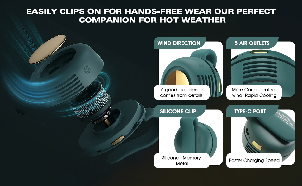 portable fan,portable clip on fan
