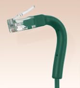 Everest Ultra-Slim Cat6A Ethernet Patch Cable 0.5ft (10-Pack) Green - 0.5ft Cat6 Patch Cables - 1...