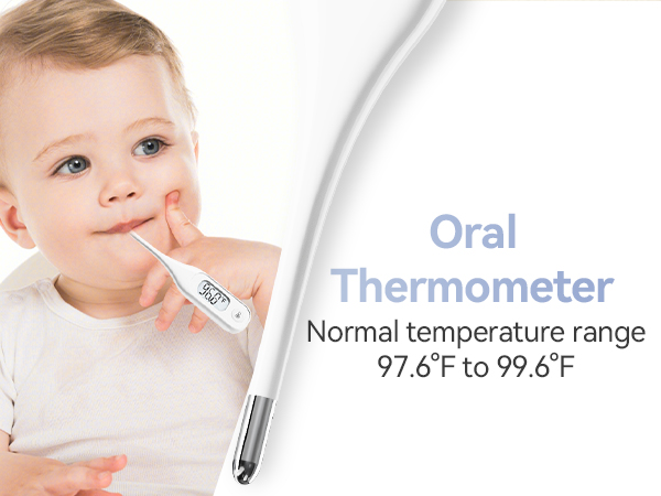 Safe Oral Thermometer for Adults