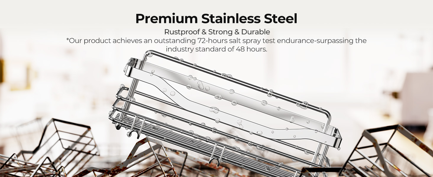 Orimade Shower Caddy Basket Shelf Storage Rack
