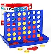 Pup Go Standard Size 4 in a Row Game, Classic Family Board Game for Kids &amp; Adults, Perfect Educat...