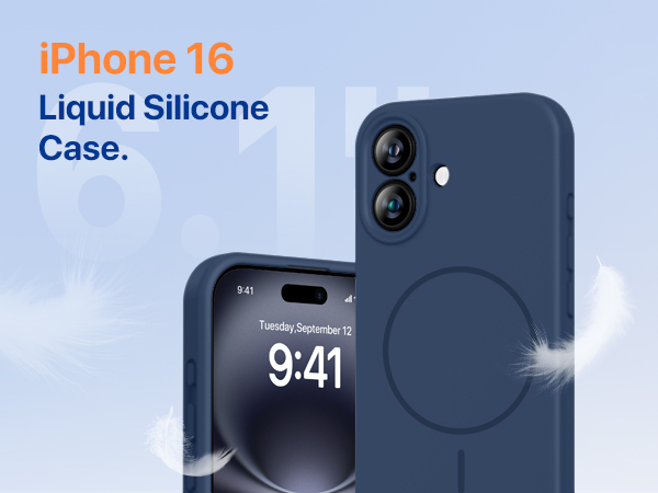 iPhone 16 liquid silicone case
